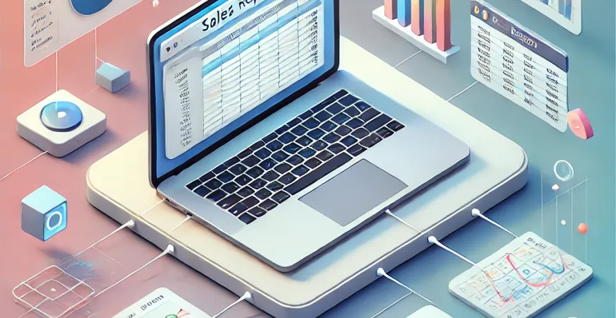 excel 怎么制作销售报表